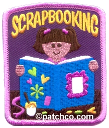 Girl Scout Scrapbooking patch