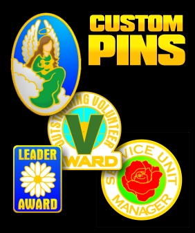 Custom Girl Scout&reg; Pins